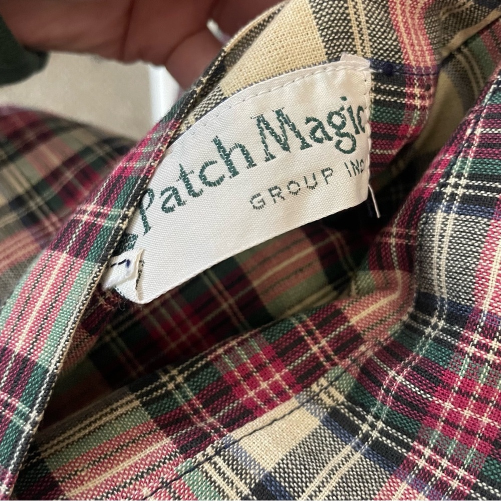 Patch Magic Vintage patchwork Reversible Vest - image 5